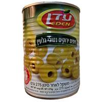 זיתים ירוקים נטול גלעין שימורי עדן 560 גרם