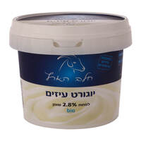יוגורט עיזים ביו 2.8% בדלי בטעם טבעי חלב הארץ 750 גרם