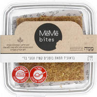 בראוניז חמאת בוטנים קשיו וגוגי ברי ללא סוכר ממה 240 גרם