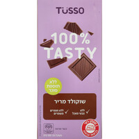 שוקולד מריר ללא תוספת סוכר טוסו 100 גרם