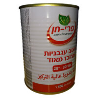 רוטב עגבניות מרוכז מאוד 30° - 28° בפחית פרי-חן 400 גרם