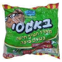 באגסי חטיף חיטה בטעם פיצה חטיפי העמק 20 * 20 גרם