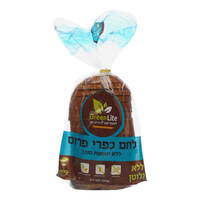 לחם כפרי ללא גלוטן וללא תוספות סוכר גרין לייט 700 גרם