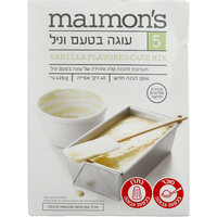 תערובת להכנה קלה ומהירה של עוגה בטעם וניל מימונס 425 גרם