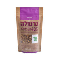 גרנולה 43% חלווה תמר קשיו ללא תוספת סוכר שקוף שזה טבעי 300 גרם