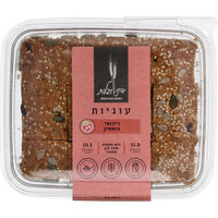 עוגיות ריבועי כוסמין ללא תוספת סוכר טבעוני דני וגלית 230 גרם