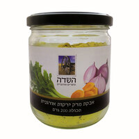 אבקת מרק ירקות אורגנית השדה 200 גרם