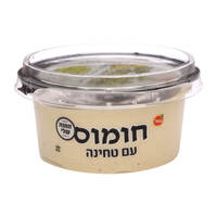 חומוס עם טחינה סלטי שמיר 160 גרם
