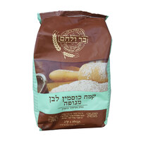 קמח כוסמין לבן מנופה בר ולחם 1 קילו