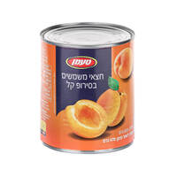חצאי משמשים בסירופ קל טעמן 820 גרם