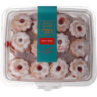 עוגיות פרחי ריבה קופסת העוגיות של רחלי 290 גרם