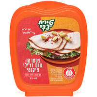 פסטרמה שום וצ'ילי פיקנטי 2% טירת צבי 400 גרם