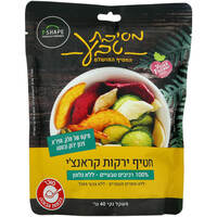 חטיף ירקות קראנצ'י מסיבת טבע טי שייפ 40 גרם