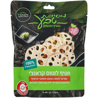 חטיף לוטוס קראנצ'י בטעם ווסאבי חרפרף מסיבת טבע טי שייפ 40 גרם