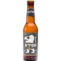 בירה לאגר בהירה 4.9% בבקבוק האחים שפירא 330 מ