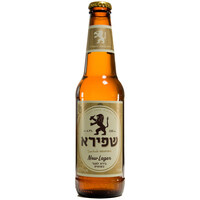 בירה לאגר כשותית בבקבוק 4.9% שפירא 330 מ