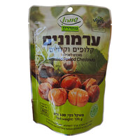 ערמונים קלופים וקלויים שווה מהדרין 100 גרם