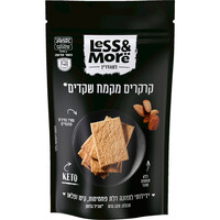 קרקרים קיטו מקמח שקדים לס אנד מור 120 גרם