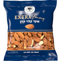 שקד קלוי ענק שקדיה 250 גרם