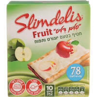 חטיף בטעם יוגורט ותפוח פרוט סלים דליס 10 * 18 גרם