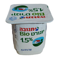 יוגורט ביו 1.5% תנובה 150 גרם