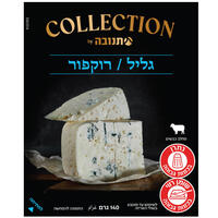 גליל רוקפור גבינה מחלב כבשים עם עובש רוקפורטי 26% תנובה 140 גרם