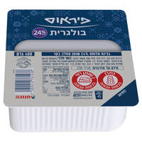 גבינה בולגרית 24% מחלב בקר פיראוס 400 גרם