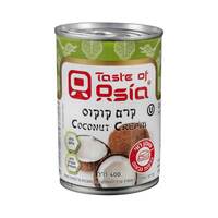 קרם קוקוס ללא תוספת חומר משמר טעמי אסיה 400 מ