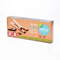 גלילי ופל במילוי קרם שוקולד ללא גלוטן עלמה 100 גרם