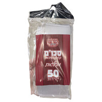 מזלגות חד פעמיים עבים שקופים ר.שמאי 50 יחידות