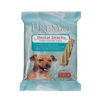 חטיף דנטלי לניקוי שיני כלב בינוני פרמיו 7 * 26 גרם