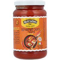 רוטב לשקשוקה פיקנטי אורגני ללא גלוטן נוטרה זן 340 גרם