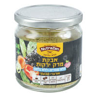 אבקת מרק ירקות אורגני ללא שמרים נוטרה זן 200 גרם