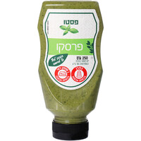 פסטו בבקבוק לחיץ פרסקו חצבה 250 גרם