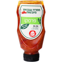 ממרח עגבניות מיובשות בבקבוק לחיץ פרסקו חצבה 250 גרם
