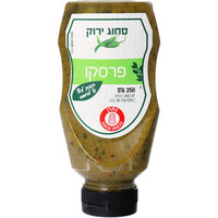 סחוג ירוק בבקבוק לחיץ פרסקו חצבה 250 גרם