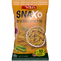 חטיף אפונה אפוי בטעם אריסה 10 גרם חלבון סנקסו 50 גרם