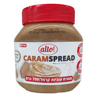 ממרח עוגיות קרמל פרווה אלטו 700 גרם