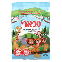 ביסקויטים בטעם וניל בצורת חיות חיות רמי לוי 200 גרם
