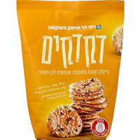 דקדקים חטיף בייגלה אפוי בתוספת שומשום לבן ושחור רמי לוי 200 גרם