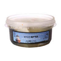 דג הרינג כבוש עם בצל במרינדת חמוץ מתוק פ.ל. דגים 300 גרם