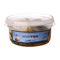 דג מקרל מעושן פרוס בשמן פ.ל. דגים 230 גרם
