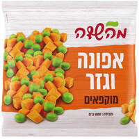 אפונה וגזר מוקפאים מהשדה אדום גרופ 800 גרם