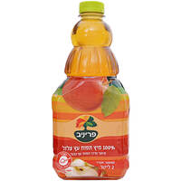 מיץ תפוחים צלול פרי ניב 2 ליטר