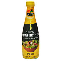 מיץ לימון לתיבול 100% פרי ניב 250 מ