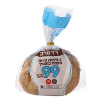 פיתות קלות מקמח כוסמין מלא ללא תוספת סוכר ד