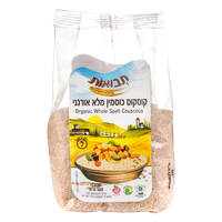 קוסקוס כוסמין מלא אורגני תבואות 400 גרם