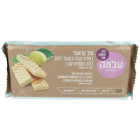 ופל קראנצ' במילוי קרם בטעם לימון ללא תוספת סוכר עלמה 175 גרם