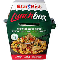 פסטה ברוטב נפוליטנה בתוספת טונה ועגבניות לאנצ בוקס סטארקיסט 200 גרם