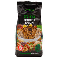 תערובת גרנולה ואגוזים ויטליה תומר 600 גרם